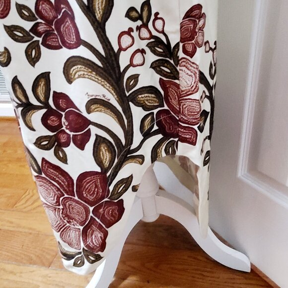 NWT FARM RIO Boho Maxi Dress Cream Floral Cottagecore Small - Picture 7 of 16